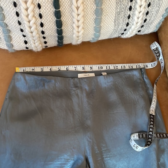 VINCE responsible drapey culotte in azure stone - Picture 11 of 14